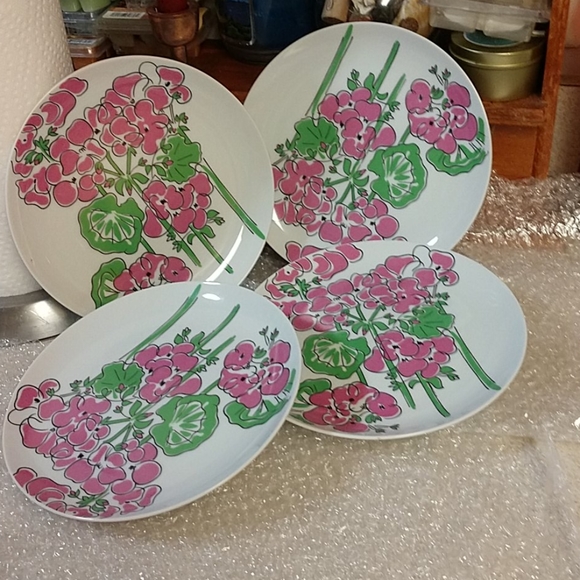 Gloria Vanderbilt Other - Set/4 Gloria Vanderbilt " Everlasting" Dessert pla